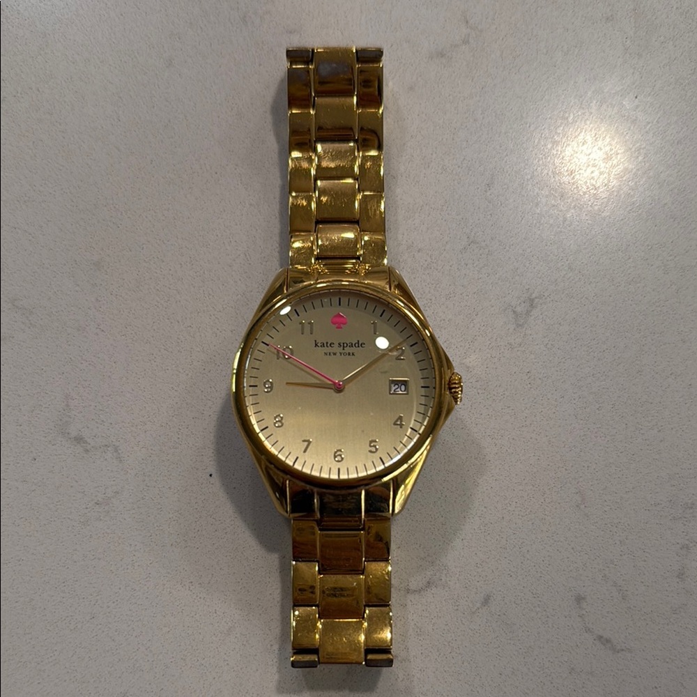 Kate Spade Gold-Tone Bracelet Watch